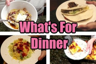 What's For Dinner | Easy + Budget Friendly Dinner Meal Ideas | Cook With Me