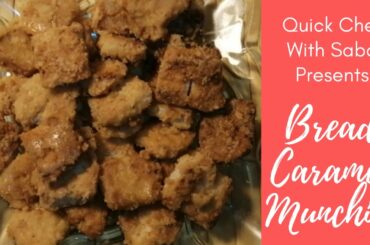 Sweet Bread Caramel Munchies Sweet Snacks popcorn Recipe(Mithayee)