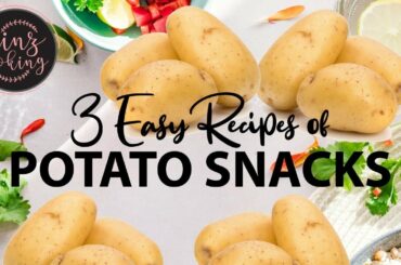 3 Easy Potato Snacks Recipes - Easy to Make Snacks with Potato - Tea Time Snacks
