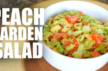 Low Carb Asian Inspired Salad.