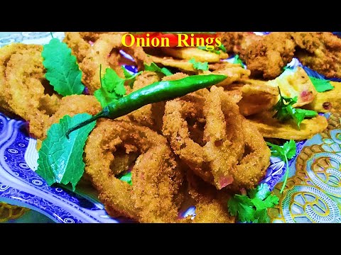 Crispy Onion Ring Recipe|How to Make Onion Rings|Quick and Easy Crispy Onion Rings|Creative Food Crispy Onion Ring Recipe|How to Make Onion Rings|Quick and Easy Crispy Onion Rings|Creative Food