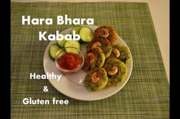 Hara Bhara Kabab || Tasty Veg Kabab Recipe || Healthy Snacks Recipe