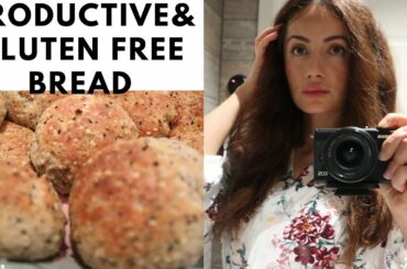 HOW TO BE PRODUCTIVE THE EASIEST WAY | UPDATED APARTMENT TOUR & GLUTEN FREE BREAD RECIPE