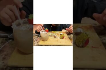 Making a fruit smoothie, crepes and ice cream sandwich recipe. Plus taste test!