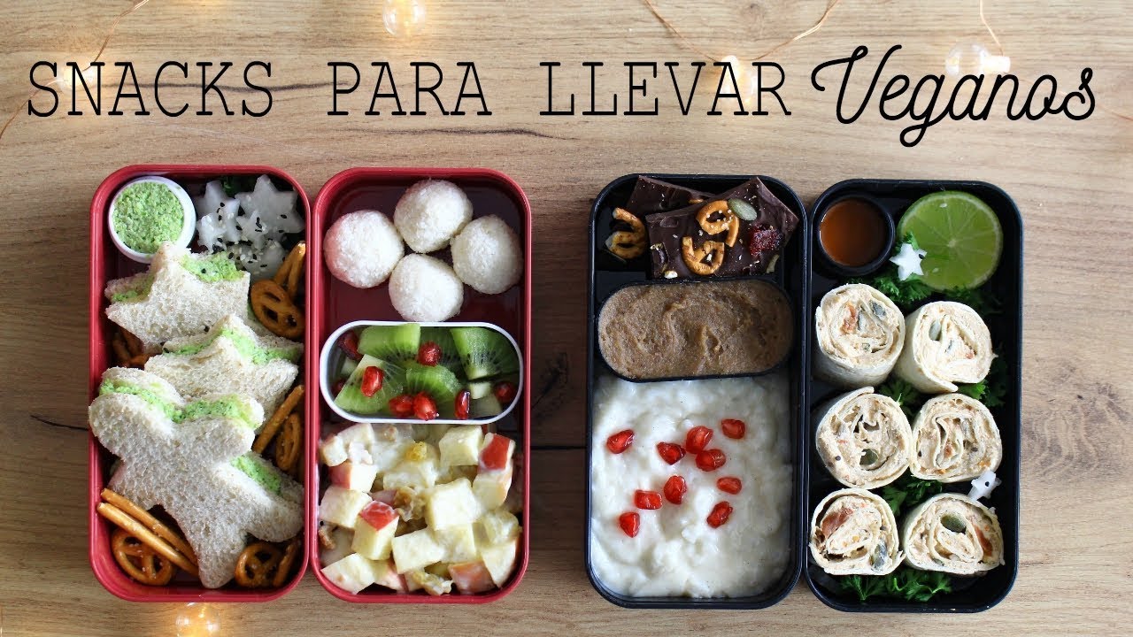 IDEAS DE SNACKS PARA LLEVAR | Festivos & Veganos IDEAS DE SNACKS PARA LLEVAR | Festivos & Veganos