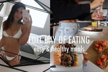 What I Eat in a Day | Easy to make Healthy Meals (my staples)