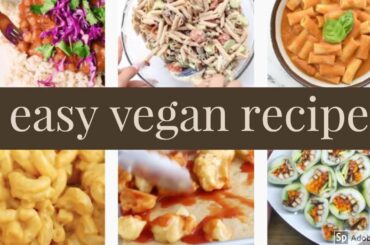 6 Easy Vegan Recipes For Weight Loss