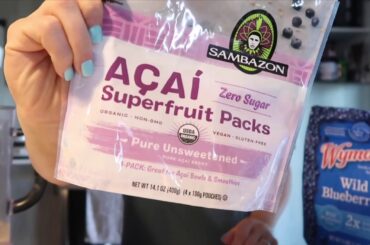 Açaí Bowl Recipe| Low Calorie | Vegan | High Protein