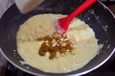 ✅  Weight Loss Indian Dessert || Healthy Banana Semolina Halwa Recipe