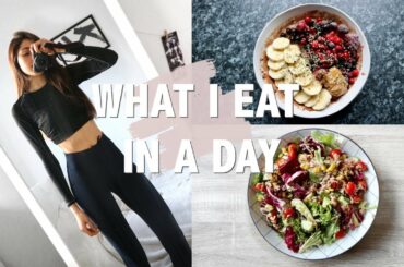 WHAT I EAT IN A DAY // HEALTHY & PLANT-BASED RECIPES