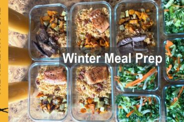 Winter Meal Prep | 5 Day Meal Prep Recipes | The Healthy Dome