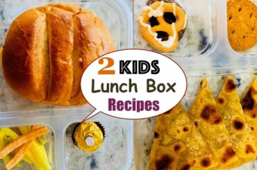2 EASY LUNCH BOX RECIPES FOR KIDS | Tiffin Box Ideas By Nivis Food