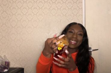 Black girl tries Pakistani snacks for the first time