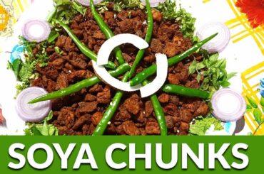 Nutri Soya Chunks Curry │Tasty & Healthy  Protein - Rich  Soya Chunks│Kitchen Gallery