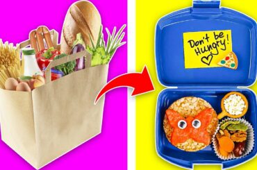 9 COOLEST LUNCHBOX IDEAS | Multi-Do Food Craft