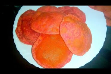 Beetroot puri ll ബീറ്റ്റൂട്ട് പൂരി ll Healthy Breakfast ll Homemade Crispy Beetroot Puri Recipe