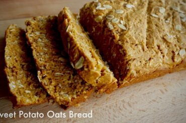 Sweet Potato Oats Bread | Vegan | The Icing World