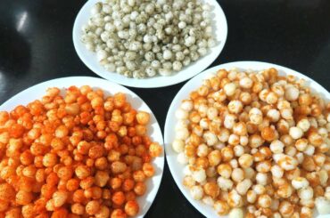 Sabudana Namkeen | Flavoured Sago Recipe | साबूदाना कई फ्लेवर में बनाये | Healthy Snacks |