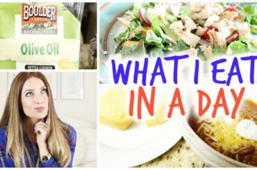 What I Eat in a Day #13 (Healthy Snack + Meal Ideas) | vlogwithkendra