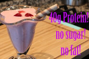 Fit Smoothie! (Low Fat & No Sugar-added)