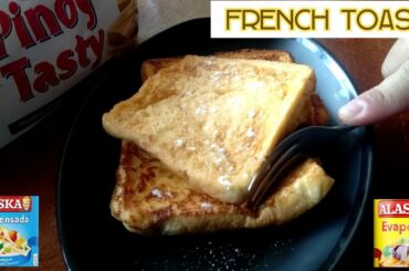 French Toast Pinoy Style Using Pinoy Tasty Bread | Pambaon at Meryenda