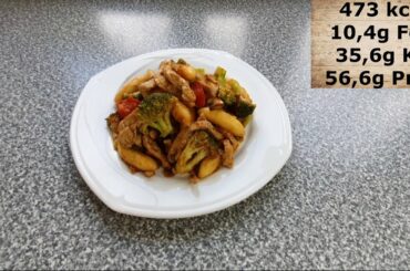 Low Calorie Meal unter 500 kcal mit fast 57g Protein