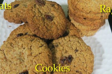 न गेहूं न मैदा बनाये ये झटपट ओट्स से बिस्कुट  || Oats Biscuit Recipe || Healthy Oat Cookies ||