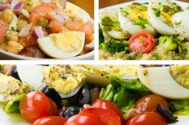 3 Boiled Egg Recipes For Weight Loss | Hard Boiled Egg Diet