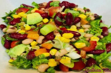 How to Make Healthy Bean Salad | Healthy Tasty Salad Recipes | Salad Recipes