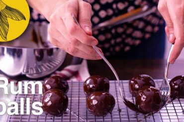 Rum balls recipe—decadent, chocolatey, rum-soaked treats for the holidays ahead