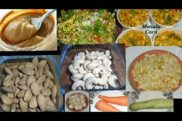 Healthy  & Instant Weight Loss Snacks | Quick Snacks To Loose Weight | Weight Loss Evening Snacks