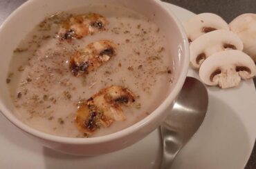 Mushroom Soup| winter's special| healthy food| food is bae.