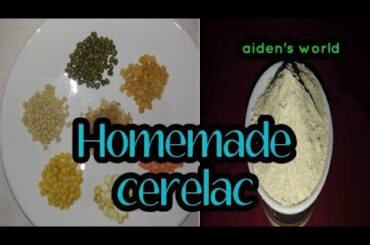 Home made cerelac//7 months baby food//healthy food//aiden's world