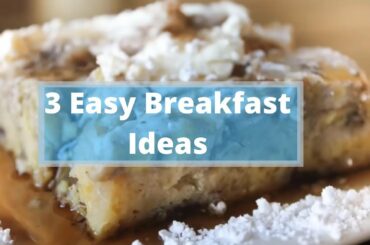 3 Easy Breakfast Ideas for beginners 🤤 3 EASY Instant Pot Breakfast Recipes!