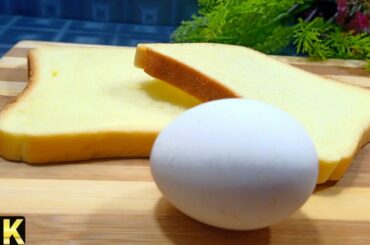 Only 2 Ingredients For Perfect Breakfast | EGG SANDWICH | Classic!! Quick And Easy Breakfast Recipe
