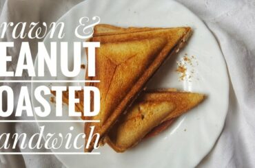 BREAKFAST BRAWN PEANUT BUTTER TOASTED SANDWICH