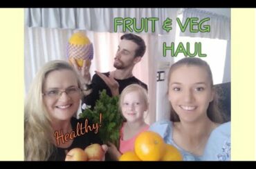 FRUIT + VEG HAUL - Large Family Healthy Shopping Trip