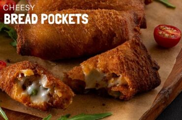 Bread Pockets | kids snacks recipe | Snack Recipe | Easy Bread Recipes