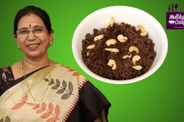 RAGI SWEET PUTTU : Mallika Badrinath Recipes | Healthy Millet Snacks
