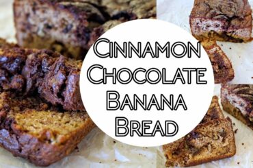 Chocolate Cinnamon Swirl Banana Bread - Paleo Breakfast Recipe