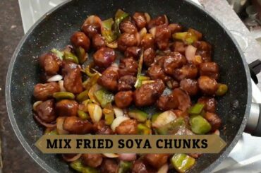 Soya Manchurian recipe|| Soya Chunks recipe | Healthy Vegetarian Starter Recipe