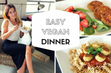 VEGAN DINNER IDEAS | easy & healthy