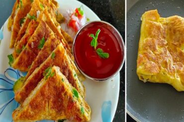 Bread Omelette || How to Make Perfect Bread Omelette || Healthy Breakfast Recipe