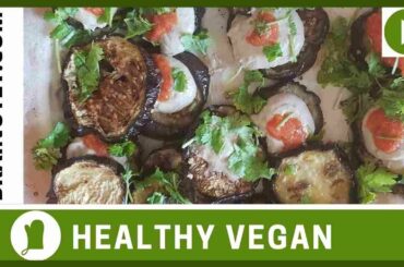 Healthy vegan eggplants with tahini recipe