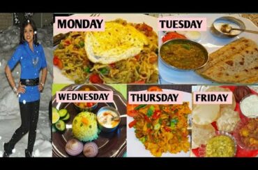 Monday to Friday winter Indian Dinner recipes// 5 healthy Indian dinner recipes//full week meal plan