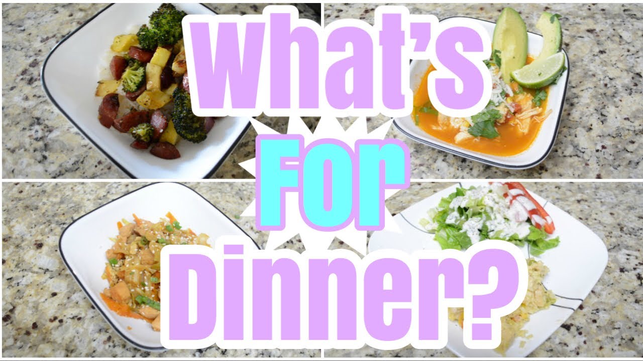 WHAT'S FOR DINNER? | Easy Weeknight Meals | Working Mom What's For Dinner | Easy Dinner Ideas WHAT'S FOR DINNER? | Easy Weeknight Meals | Working Mom What's For Dinner | Easy Dinner Ideas