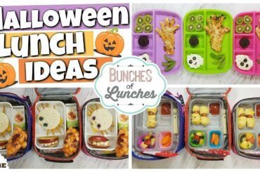 Halloween School Lunch Ideas 🍎 JK, K, 1st grade, 2nd Grade | Bunches of Lunches  🎃