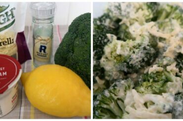 Broccoli Salad Recipe Video | Easy Vegetarian Recipes