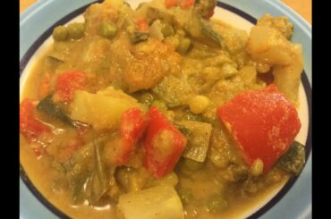 VEG QUORMA WITH INDIAN FLAT BREAD (THANKSGIVING) / CLIVE DEV
