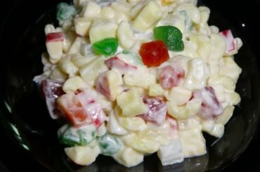 Macaroni Cheese Salad Recipe !! How to Make Salad !! By Sameer Vlogs